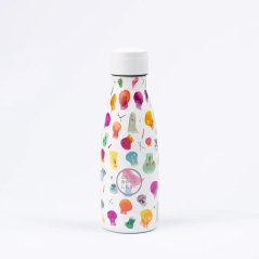 Detská termo fľaša z nerezovej ocele COOL BOTTLES Kids Crazy skulls trojvrstvová 260ml 3D