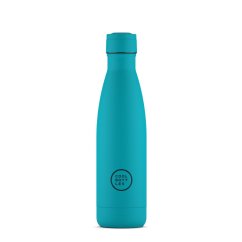 Nerezová termolahev COOL BOTTLES Vivid Turquoise třívrstvá 500 ml
