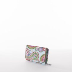 Dámska peňaženka Oilily Aqua small, kolekcia Summer paisley