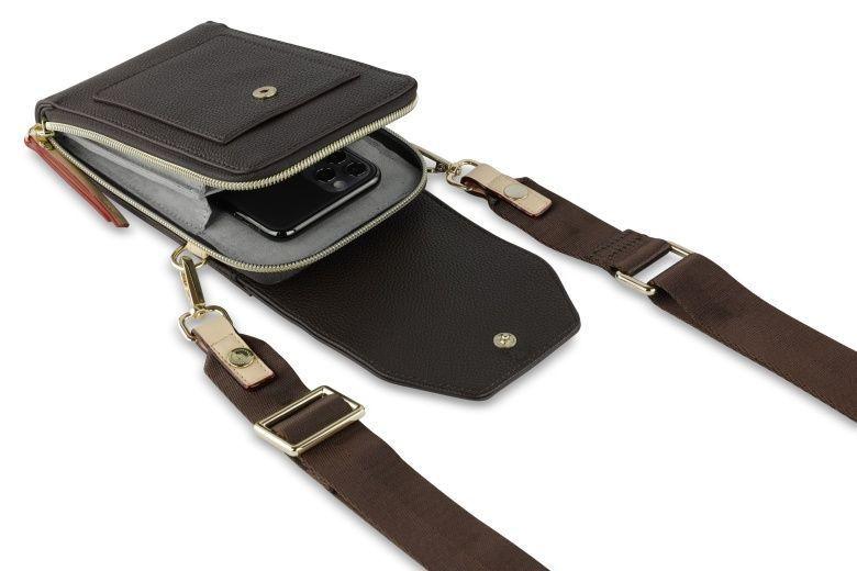 Dámská crossbody peněženka Bugatti Ella hnědá