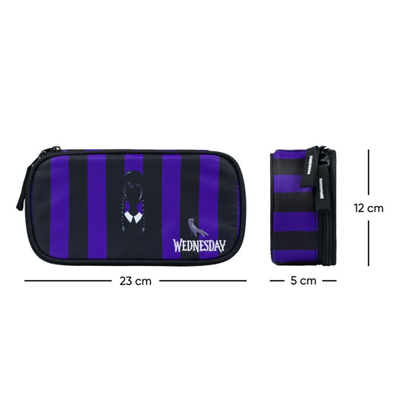 BAAGL Školský peračník etui Wednesday - Baagl