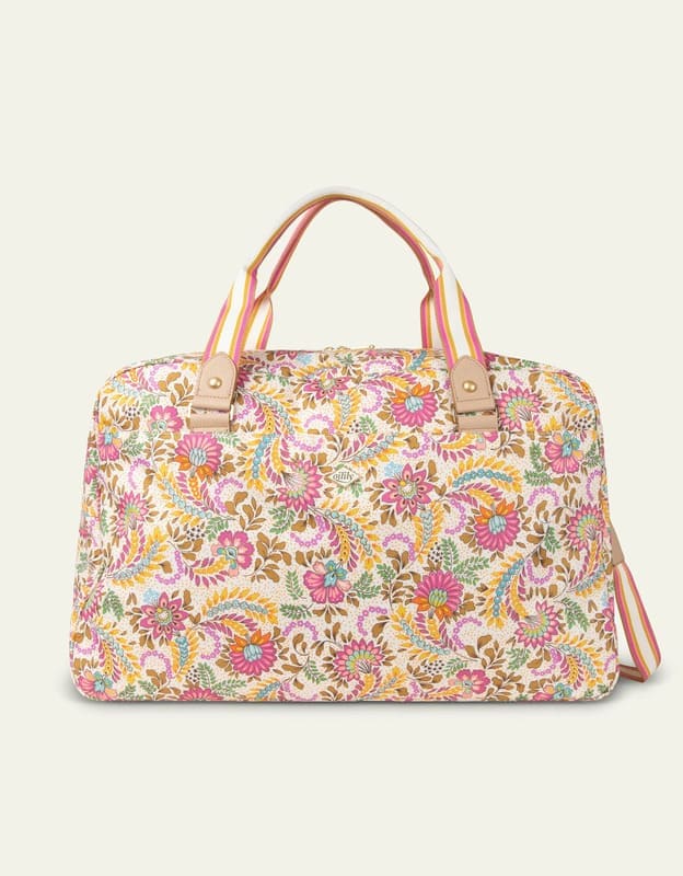 Cestovní taška Oilily Weekender Whisper White, kolekce Ruby