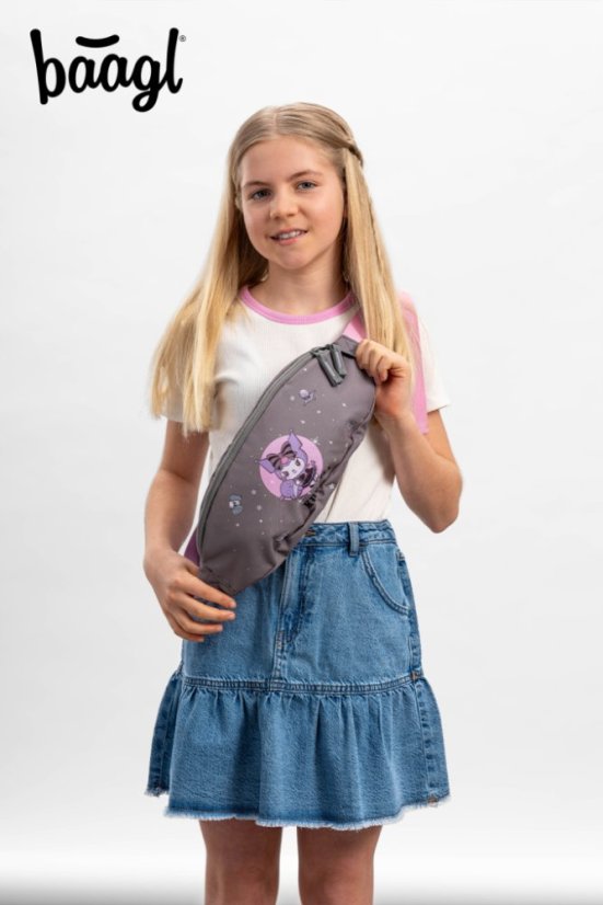 BAAGL Ľadvinka Snap Kuromi Grey GRS - Baagl