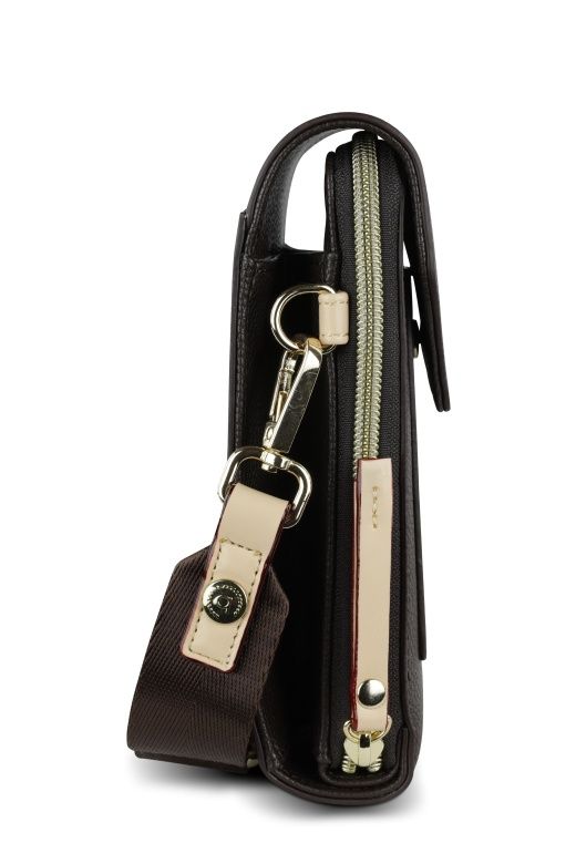 Dámská crossbody peněženka Bugatti Ella hnědá