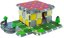 Stavebnice SEVA STAVÍME Bungalov plast 548 dílků v krabici 35x33x7cm - SEVA
