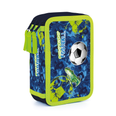 Penál 3 p. prázdný fotbal 2 - Oxybag (Karton P+P)