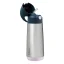 B.Box termoska na pitie so slamkou 500 ml – indigo/ružová