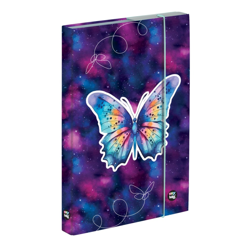 Box na sešity A4 Motýl - Oxybag (Karton P+P)