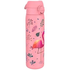 Nerezová fľaša na pitie ion8 Leak Proof Flamingo 500 ml
