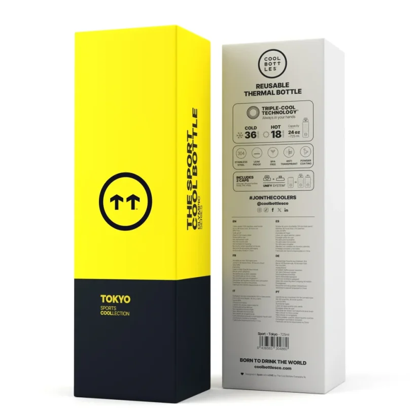Nerezová termolahev Cool Bottles Sport Tokyo 725 ml