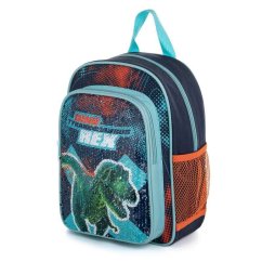 Batoh dětský předškolní s flitry Oxybag Premium Dinosaurus