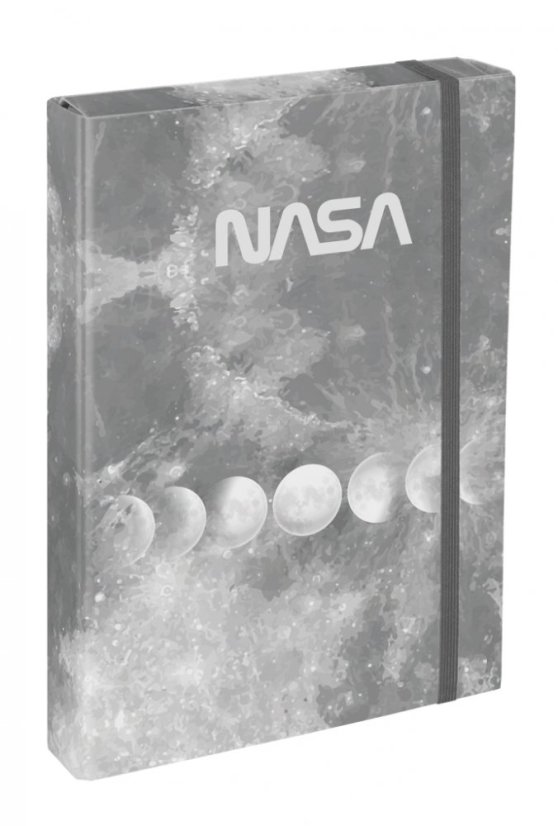 BAAGL Školské obaly na zošity A4 Jumbo Nasa Grey