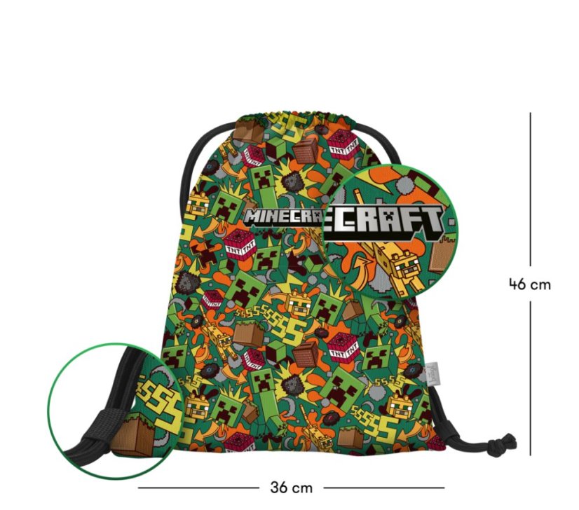 BAAGL Vrecko Minecraft Chaos - Baagl
