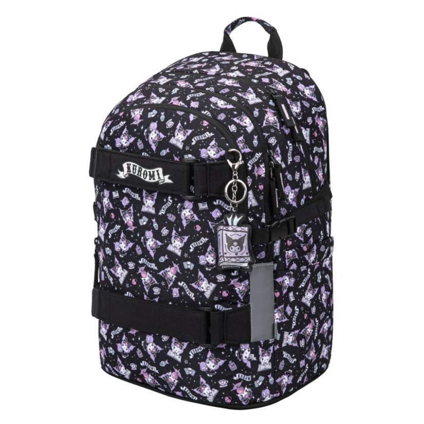 BAAGL Školní batoh Skate Kuromi Black GRS - Baagl