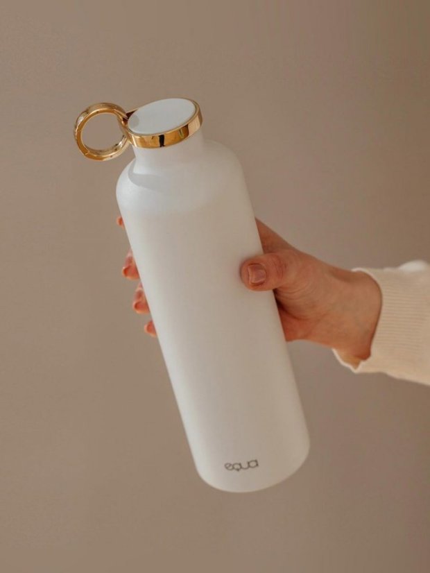 Láhev na pití Equa Classy Thermo Snow White 680ml