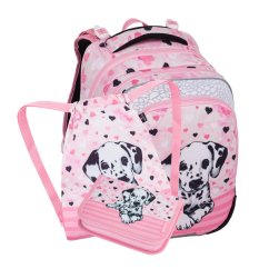 Bagmaster BETA 24 A malý školní set pro prvňáčky – dalmatin - Bagmaster Bagmaster BETA 24 A malý školní set pro prvňáčky – dalmatin - Bagmaster