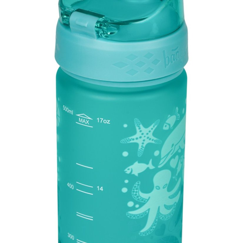 BAAGL Tritanová fľaša na nápoje Delfín, 500 ml - Baagl