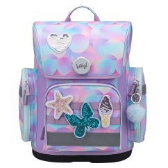 BAAGL SET 5 Ergo Candy: aktovka, penál, sáček, zástěra, peněženka - Baagl