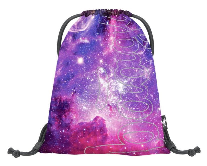 BAAGL SET 5 Skate max Galaxy: batoh, penál, sáček, sportovní taška, ledvinka - Baagl