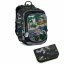 Školní batoh v setu Topgal Minecraft vojenský ENDY 21016 SET SMALL