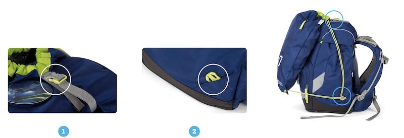 Sportovní pytel Ergobag - Růžový