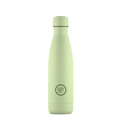 Nerezová termolahev COOL BOTTLES Pastel Green třívrstvá 500 ml