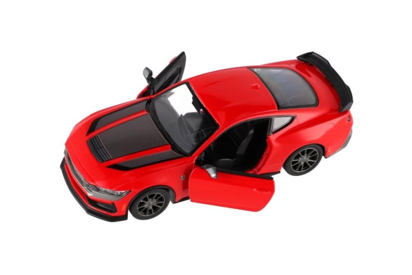 Kinsmart Auto Ford Mustang Dark Horse - barva: stříbrná