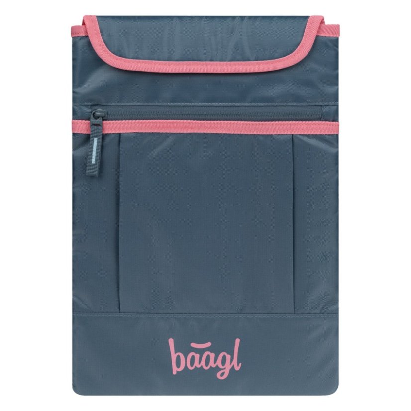 BAAGL Obal na notebook Logo růžový GRS - Baagl