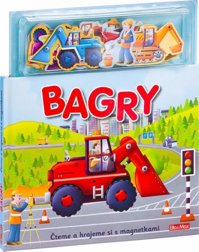 BAGRY - Knížka s magnetkami
