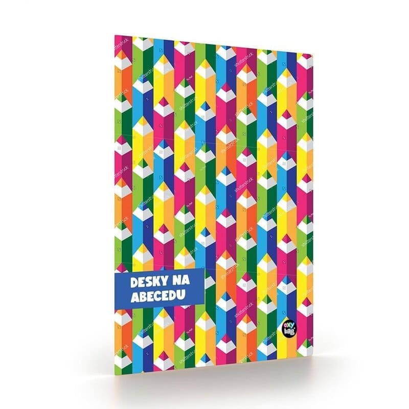 Desky na abecedu Oxybag Pastelky