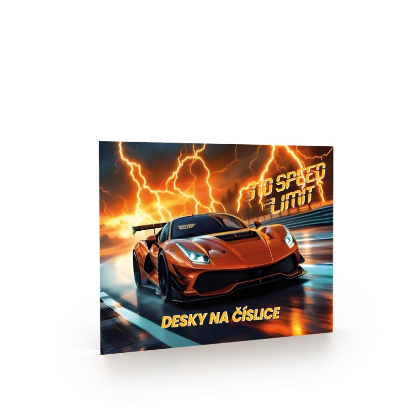 Desky na číslice auto 2 - Oxybag (Karton P+P)