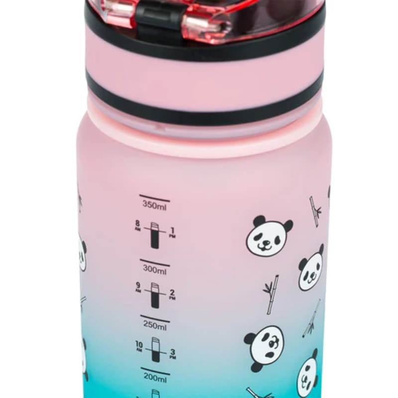 Dětská tritanová láhev na pití Baagl Gradient Panda 350 ml