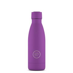 Termo fľaša z nerezovej ocele COOL BOTTLES Vivid Violet trojvrstvová 350 ml