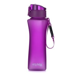 Fľaša na pitie Oxybag OXY TWIST 550 ml fialovo-matná