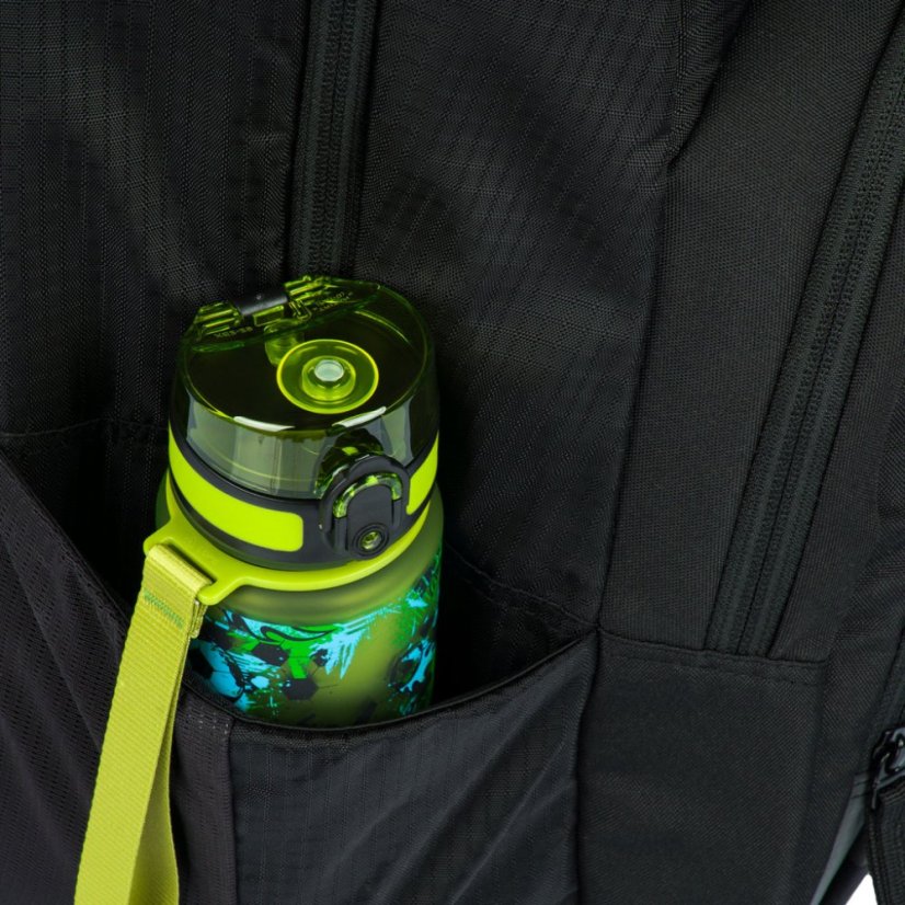 BAAGL 3 SET Coolmate Black: batoh, penál, sáček - Baagl