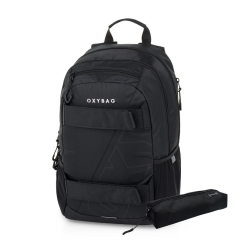 Studentský batoh + etue OXY Sport Black - Oxybag (Karton P+P)