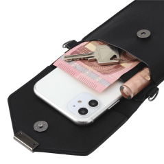 Hama Cross-Body taška na mobilný telefón, univerzálna, čierna