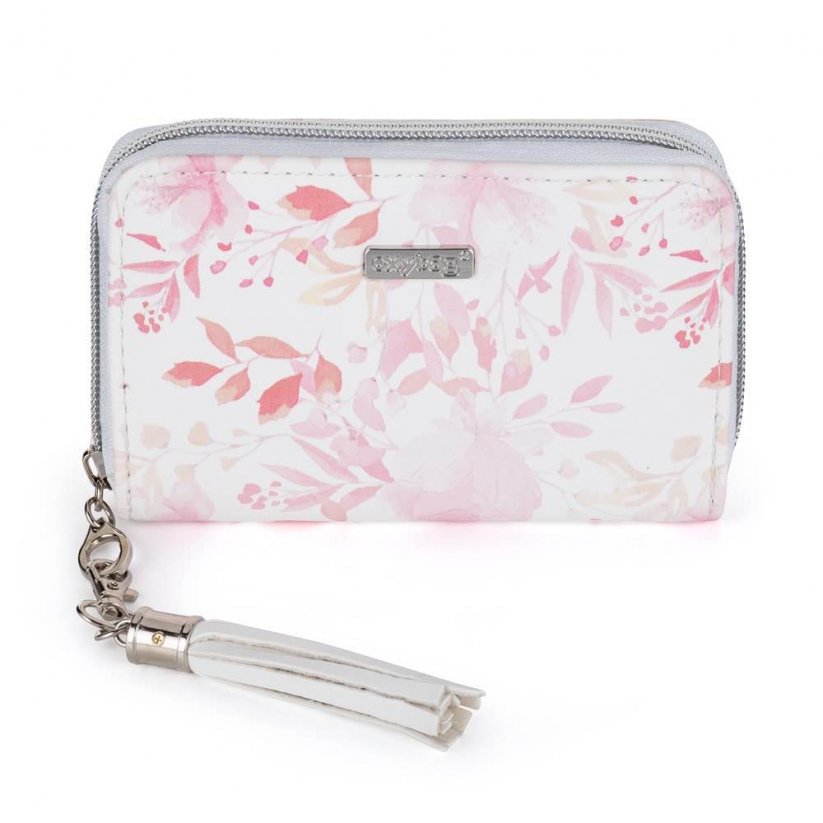 Malá dámská peněženka Oxybag MONY Pink flowers