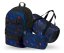 BAAGL SET 3 Skate Indigo: batoh, penál, sportovní taška - Baagl