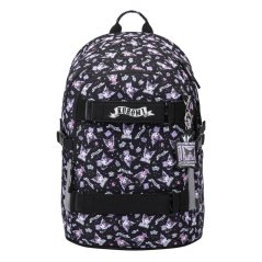 BAAGL Školní batoh Skate Kuromi Black GRS - Baagl
