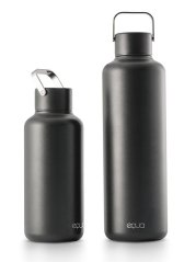 Nerezová láhev na pití Equa Timeless Dark 1000 ml