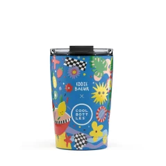 Nerezový termohrnček Cool Bottles Xclusive! Eddie Baehr - Sunshine Fiesta 330 ml
