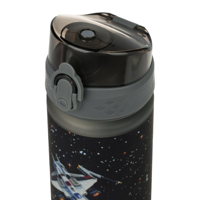 BAAGL Tritanová fľaša na nápoje Pixel Space, 500 ml - Baagl