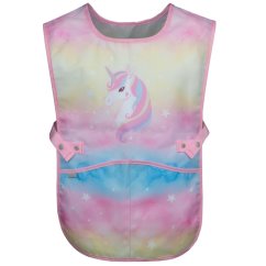 BAAGL Dětská zástěra Rainbow Unicorn - Baagl