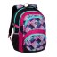 Školní batoh BAGMASTER THEORY 20 A PINK/TURQUOISE/WHITE
