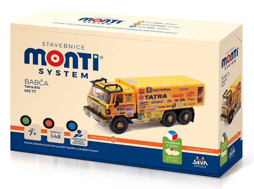 Stavebnice Monti System MS 77 Babča Tatra 815