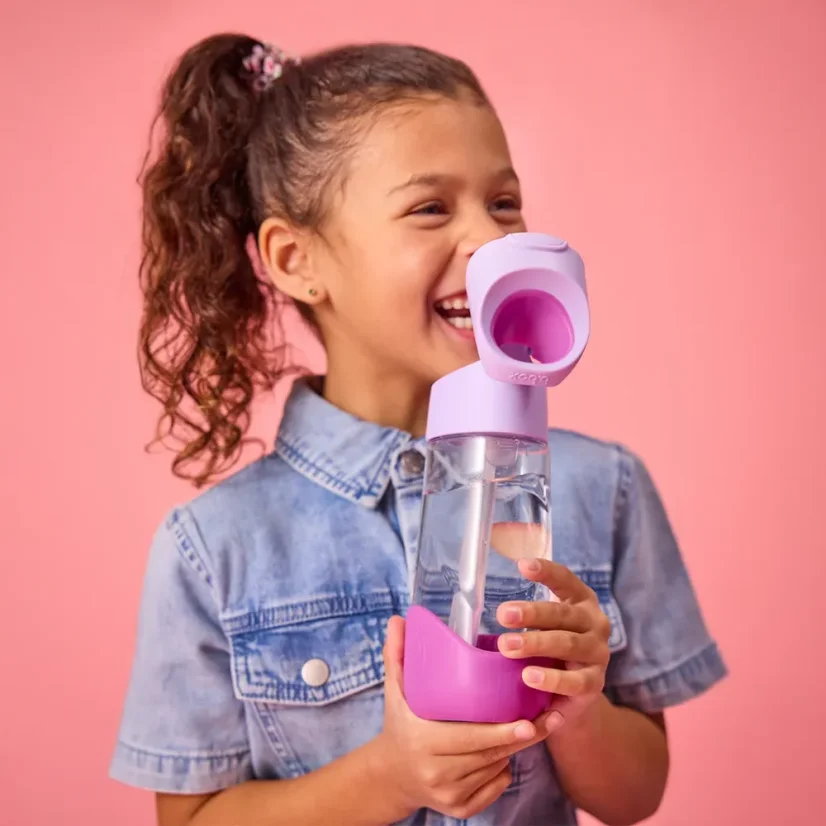 B.Box fľaša na pitie so slamkou 450 ml – Sugar Plum