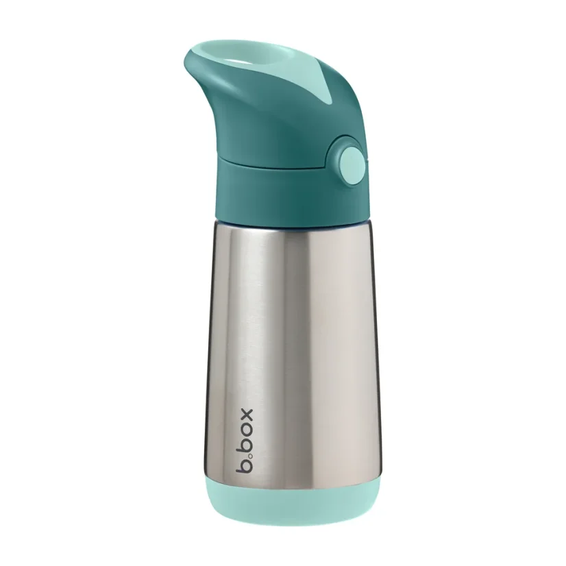 B.Box termoska na pití s brčkem 350 ml – Emerald Forest