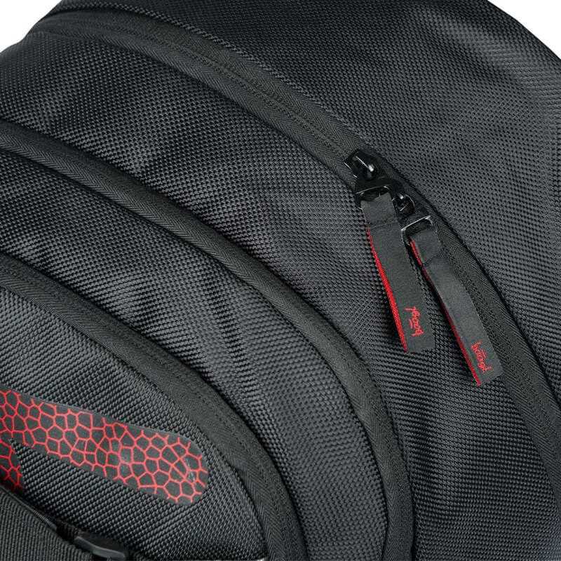 BAAGL 3 SET Skate Red: batoh, peračník, vrecko