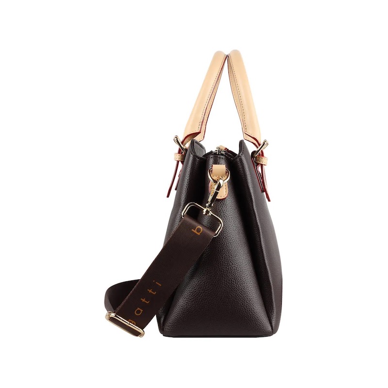 Dámská kabelka Bugatti Ella Bowling Bag velká hnědá